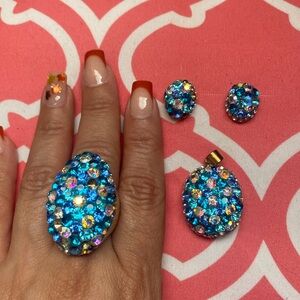 Set circonita colors sterling steel.
